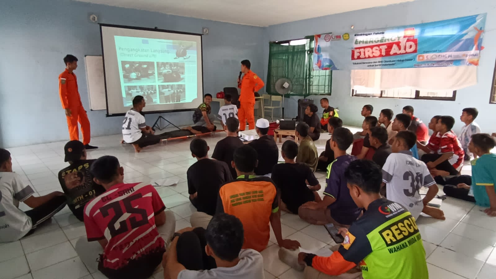 Hadapi Ancaman Megatrust, WMI Menggelar Pelatihan Pesantren Siaga Bencana